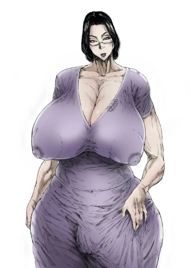 This mature woman is the P●A president, the mother of a son who underwent female body transformation, and also a futanari.