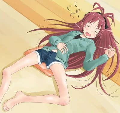 Sleeping Kyoko-chan
