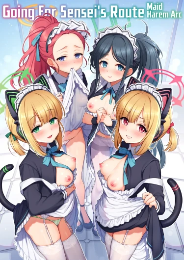 Sensei Kouryaku Game Maid Harem Hen | Going For Sensei's Route Maid harem arc