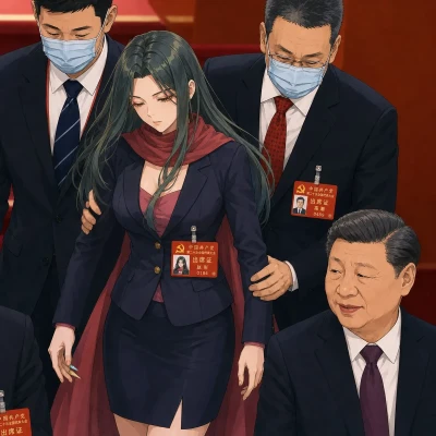 Zhao Tong was escorted out of the venue under Xi Jinping’s orders.